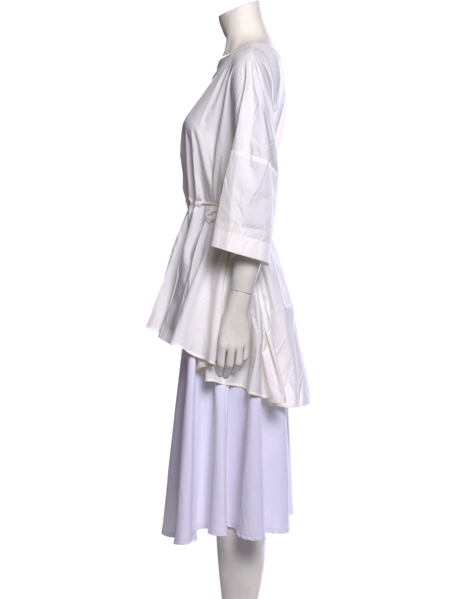 SportMax Bateau Neckline Three-Quarter Sleeve Tunic