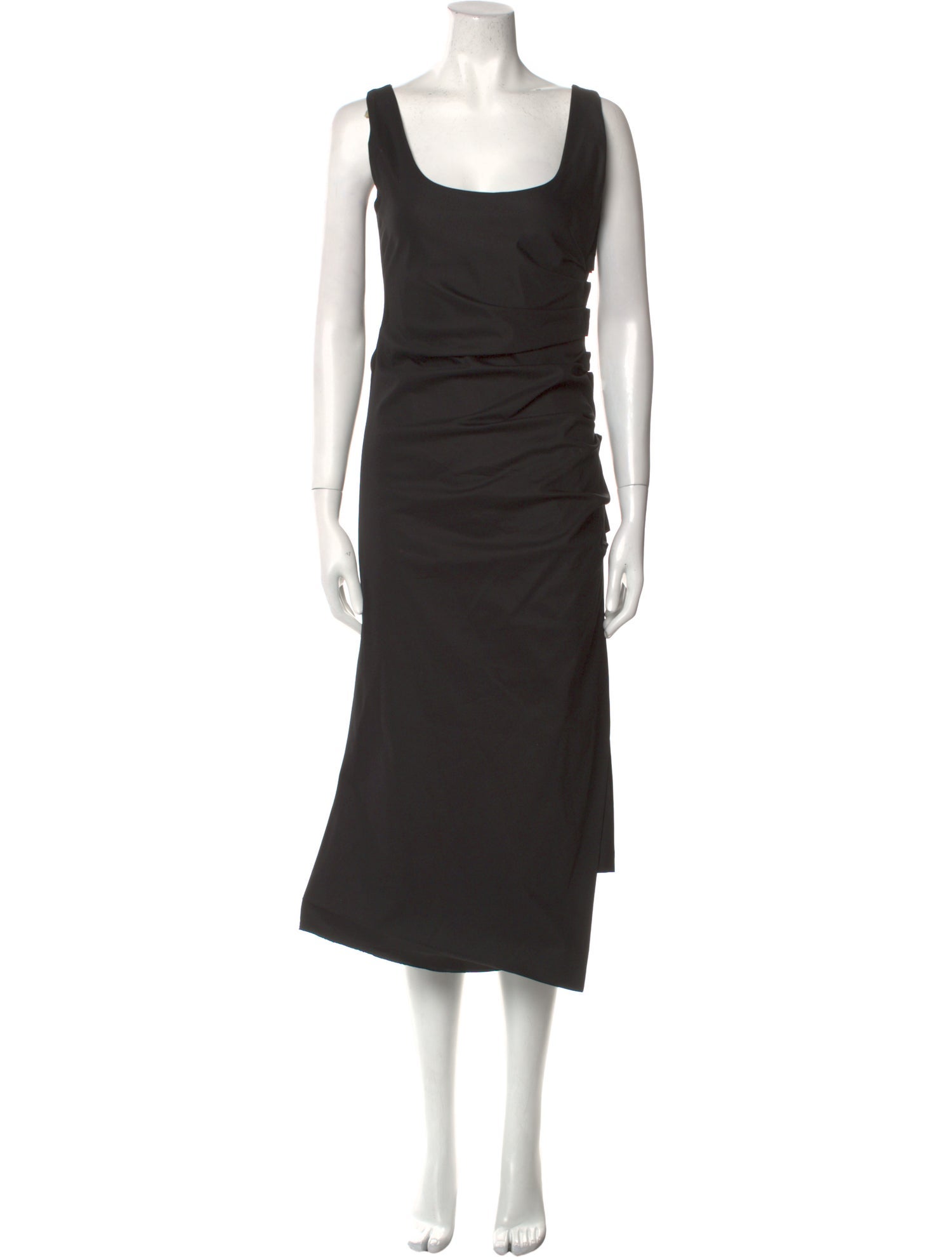 SportMax Scoop Neck Midi Length Dress