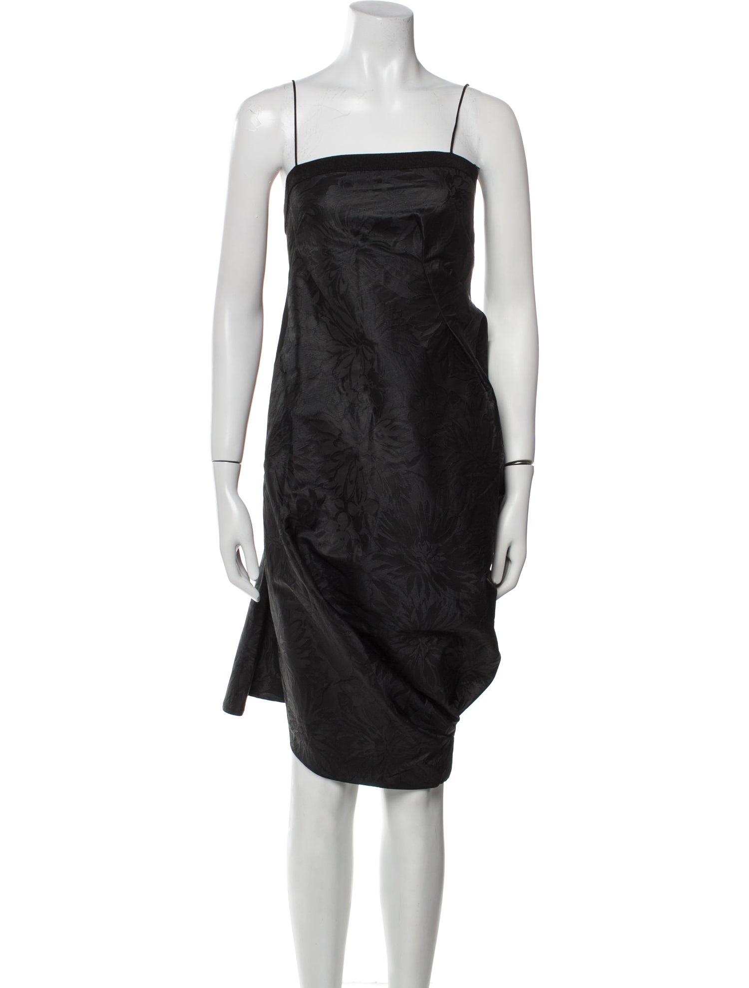 SportMax Square Neckline Mini Dress