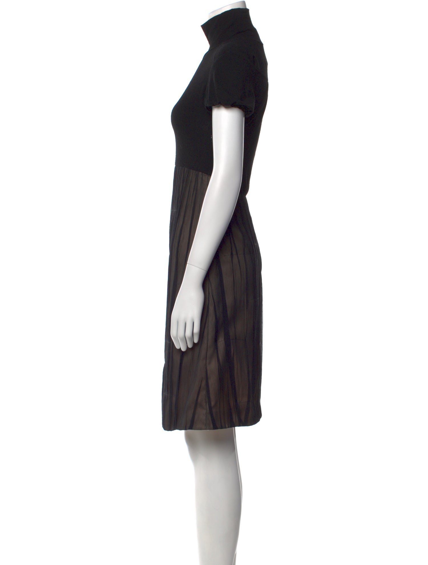 SportMax Virgin Wool Knee-Length Dress