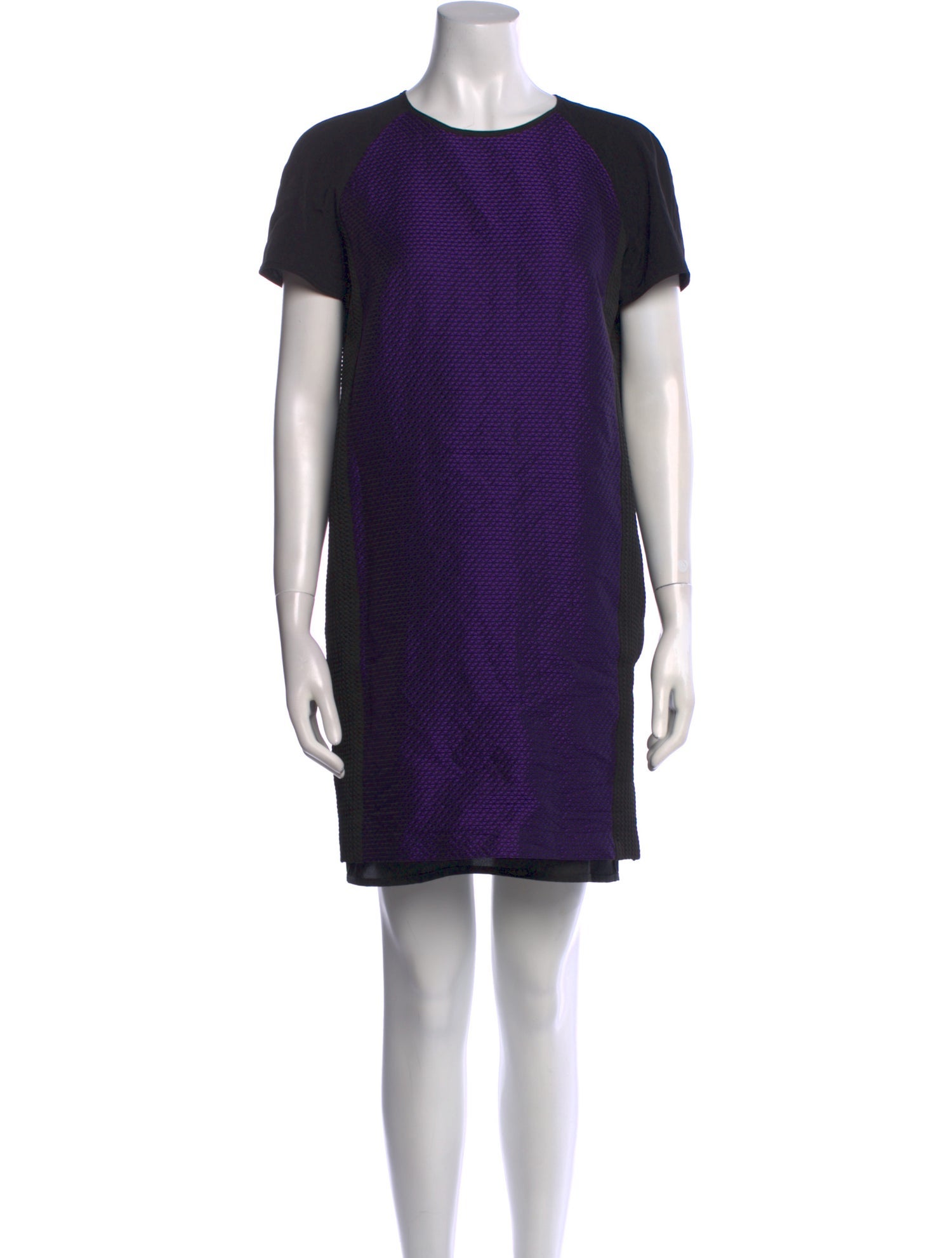SportMax Crew Neck Mini Dress