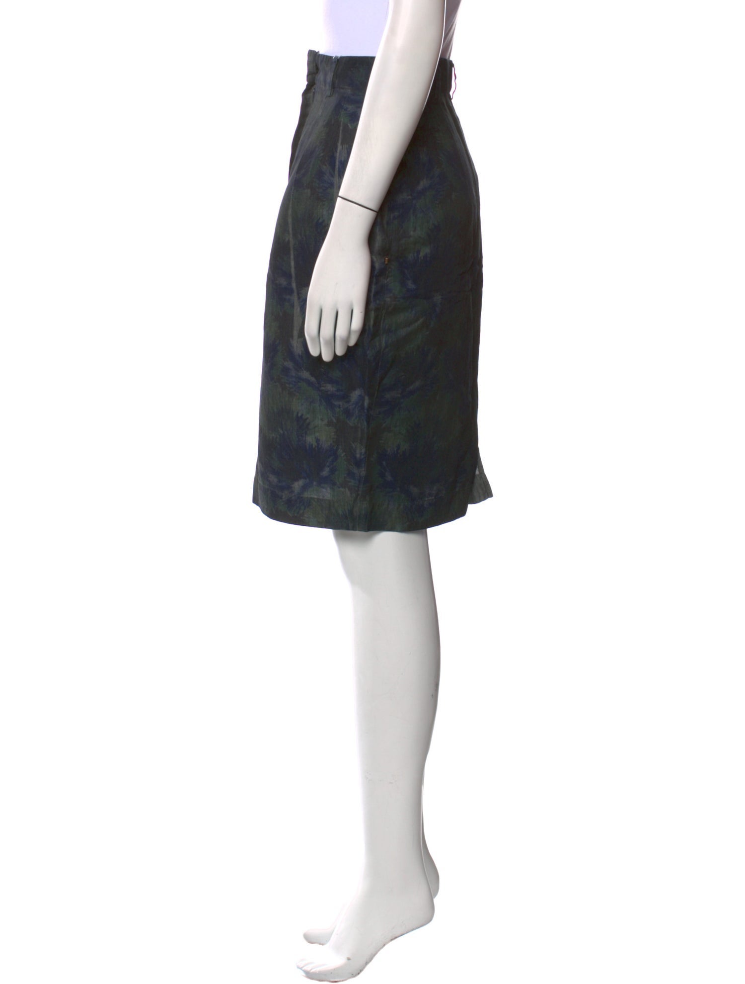 SportMax Linen Knee-Length Skirt w/ Tags