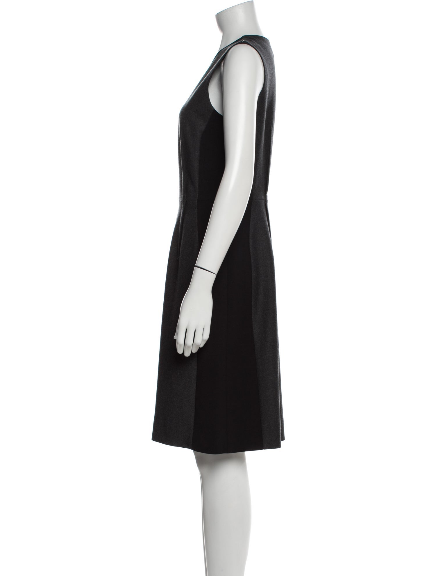 SportMax Virgin Wool Knee-Length Dress