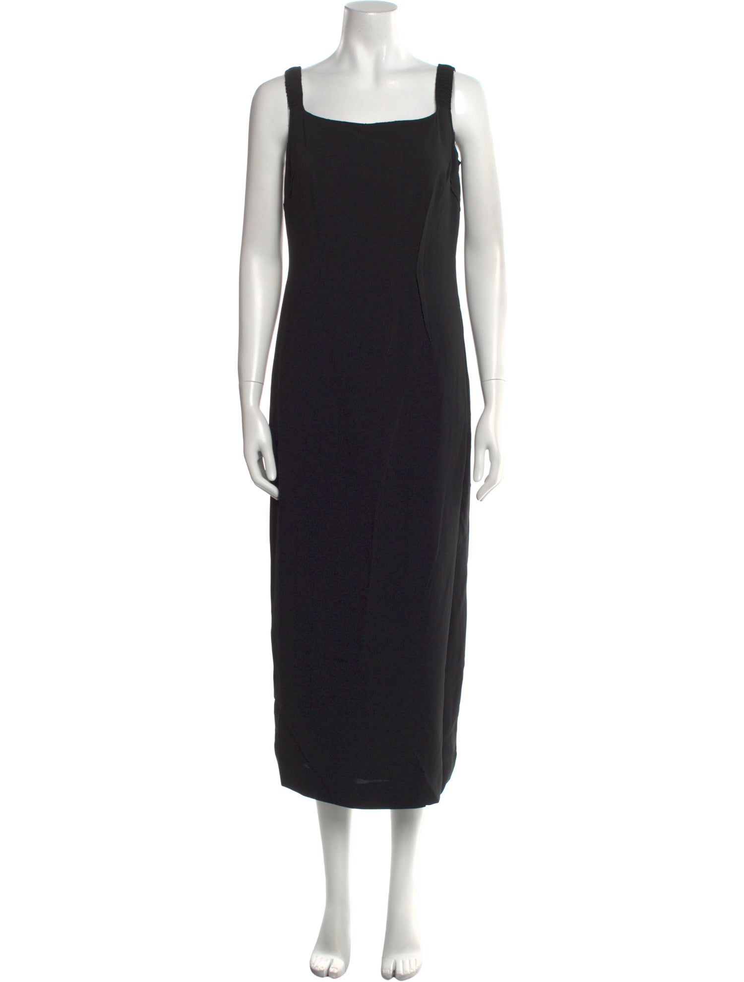 SportMax Square Neckline Long Dress