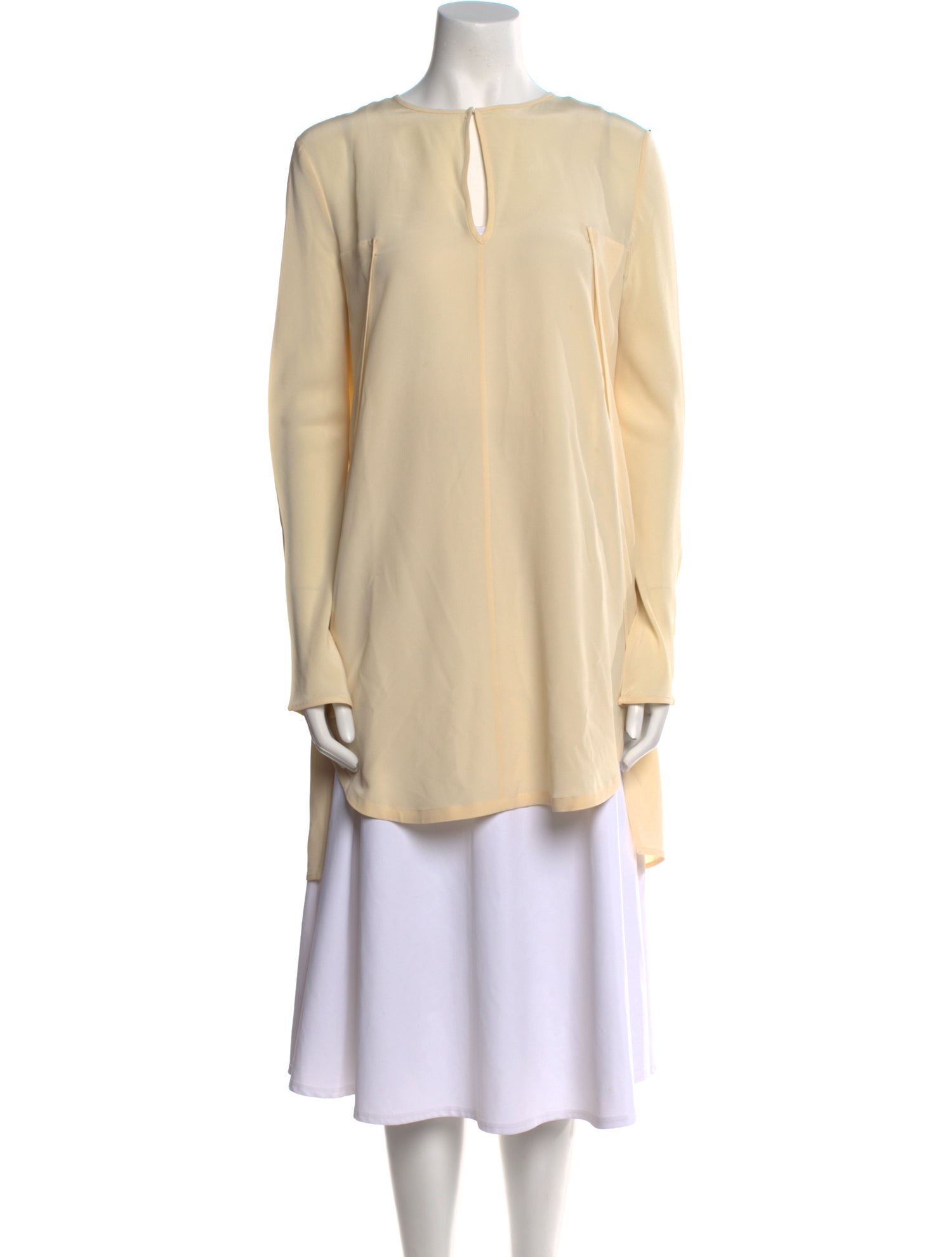 SportMax Silk Scoop Neck Tunic