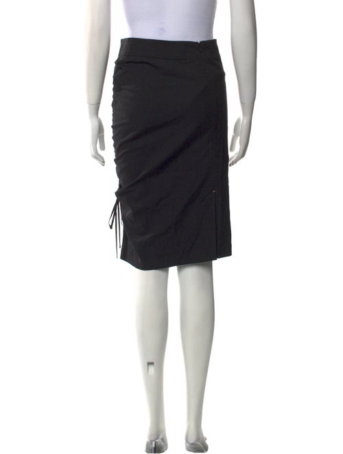 SportMax Pleated Accents Knee-Length Skirt
