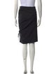 SportMax Pleated Accents Knee-Length Skirt