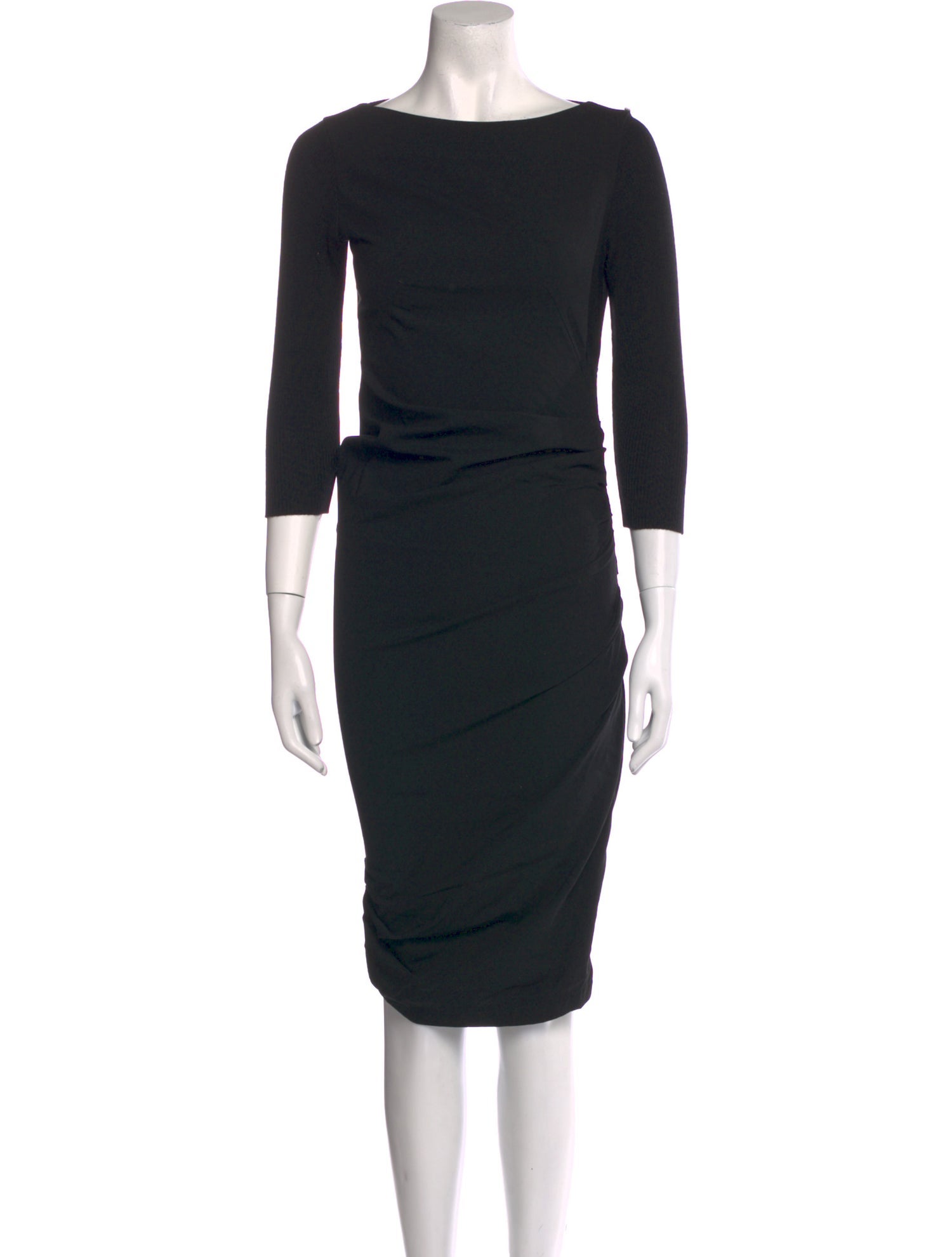 SportMax Virgin Wool Knee-Length Dress
