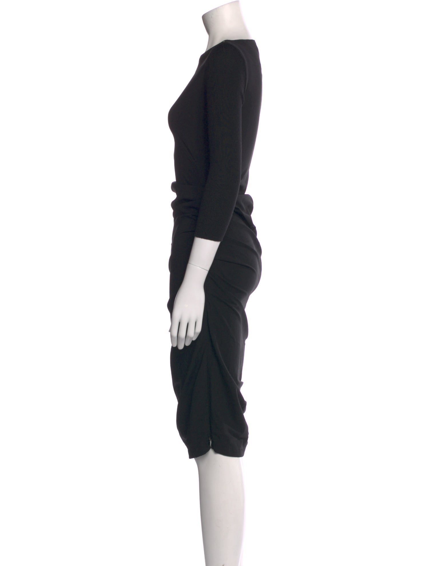 SportMax Virgin Wool Knee-Length Dress