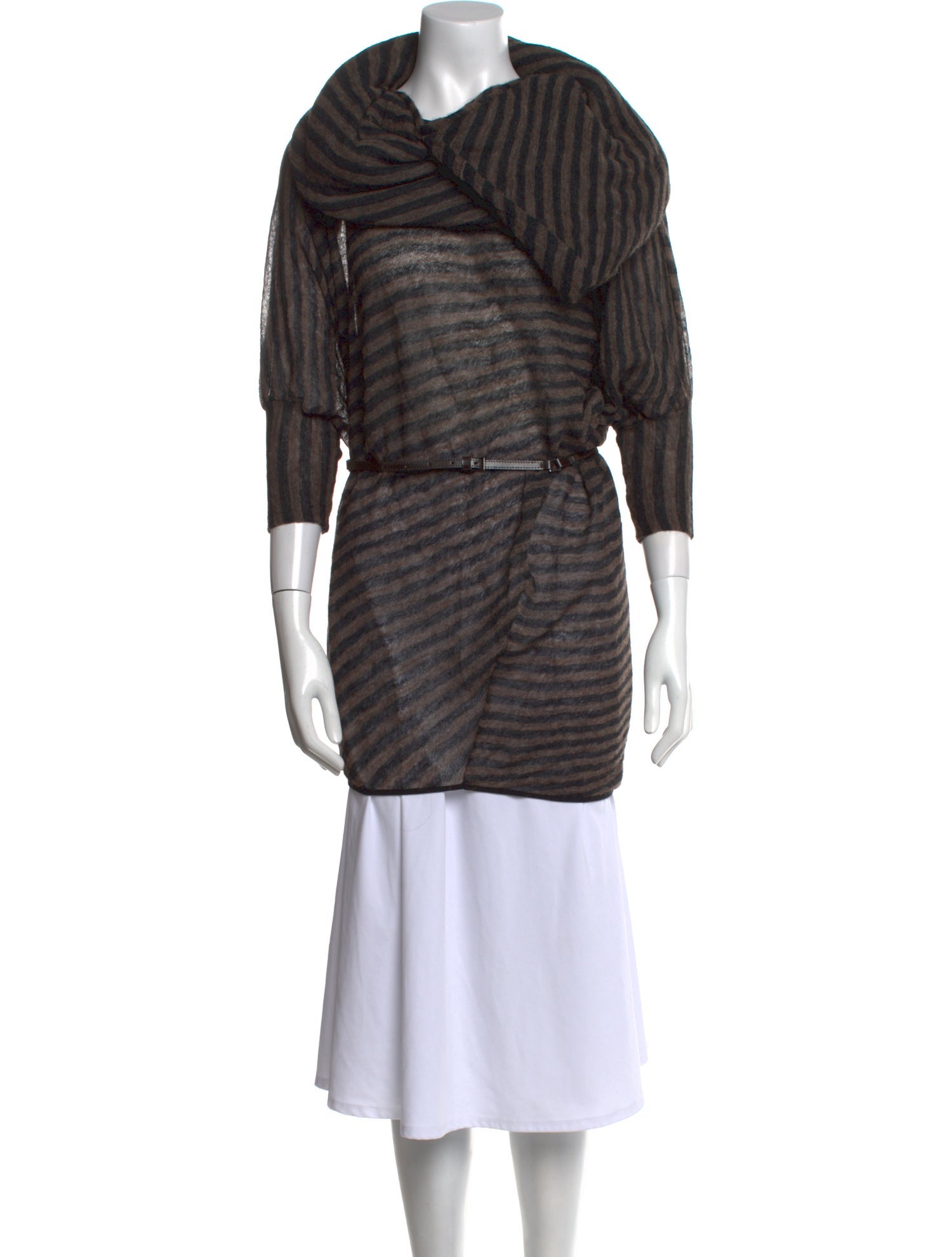 SportMax Alpaca Striped Sweater