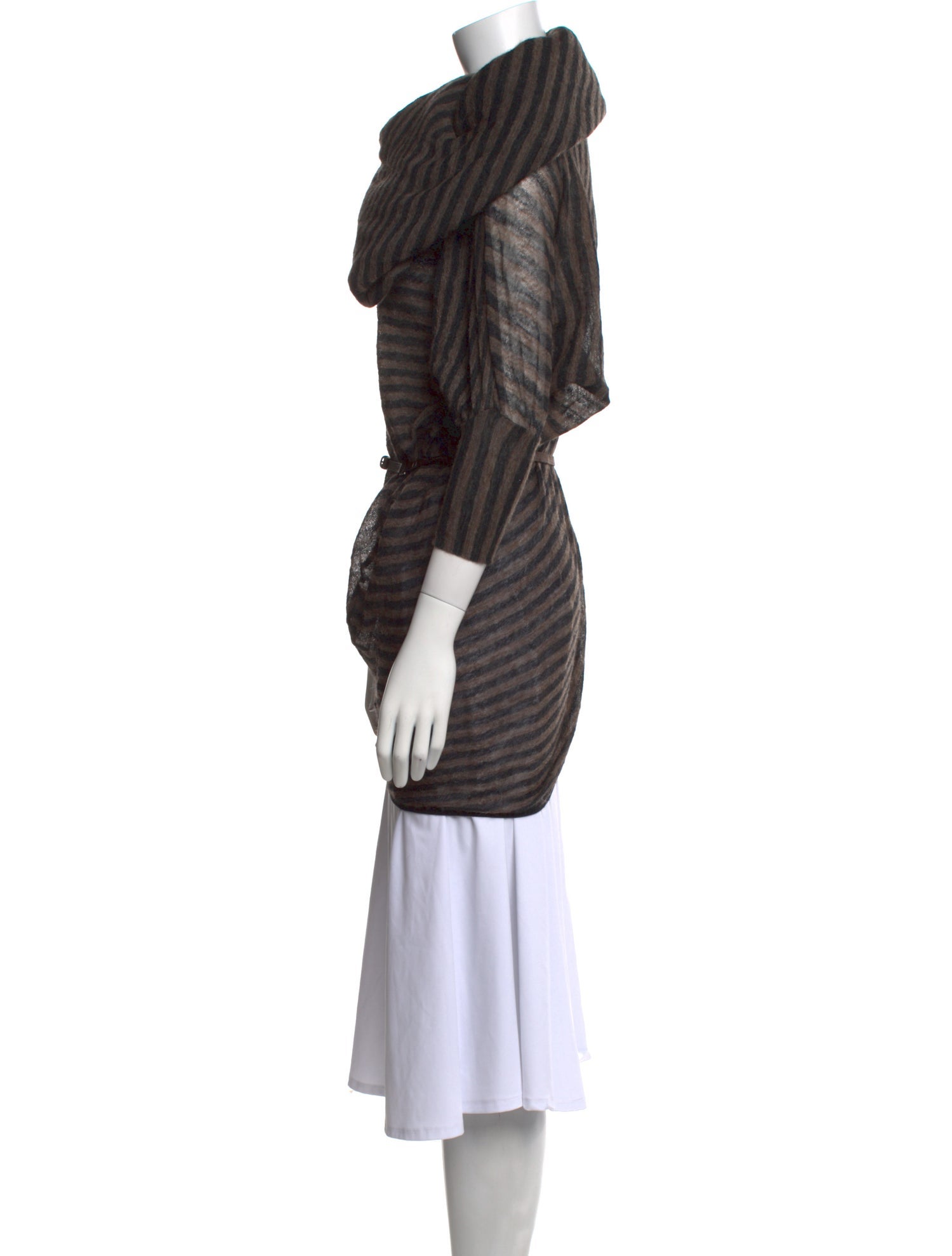 SportMax Alpaca Striped Sweater