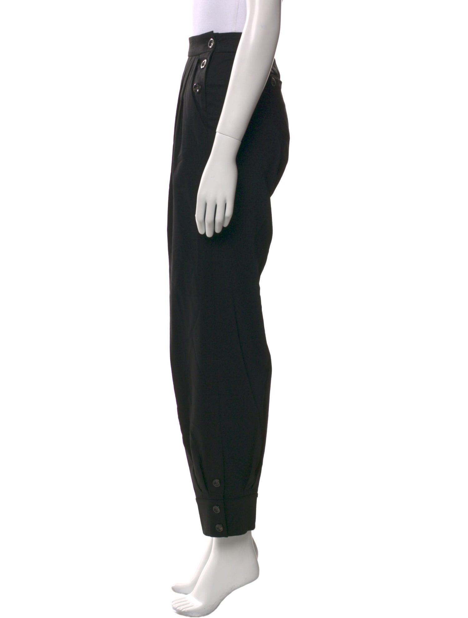 SportMax Virgin Wool Straight Leg Pants