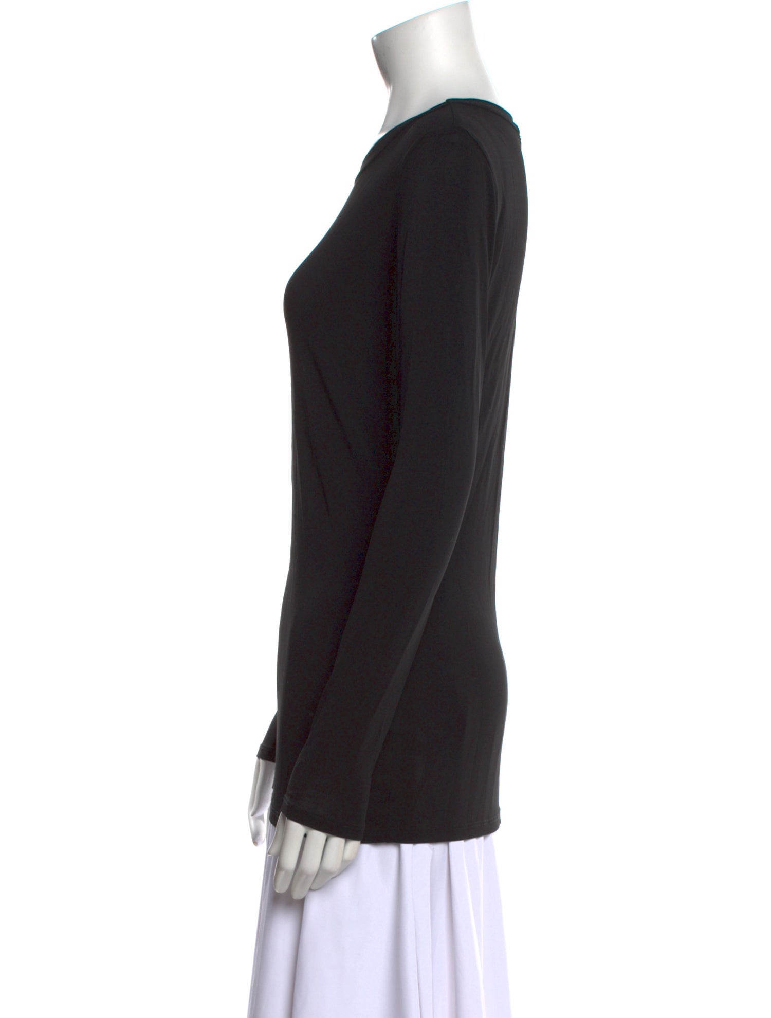 SportMax Silk Crew Neck Sweatshirt
