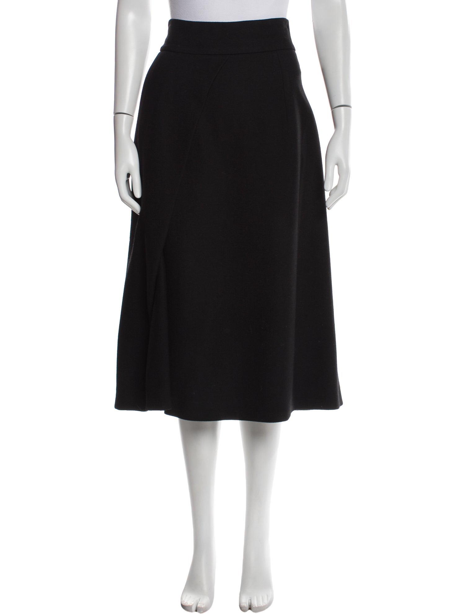 SportMax Virgin Wool Midi Length Skirt