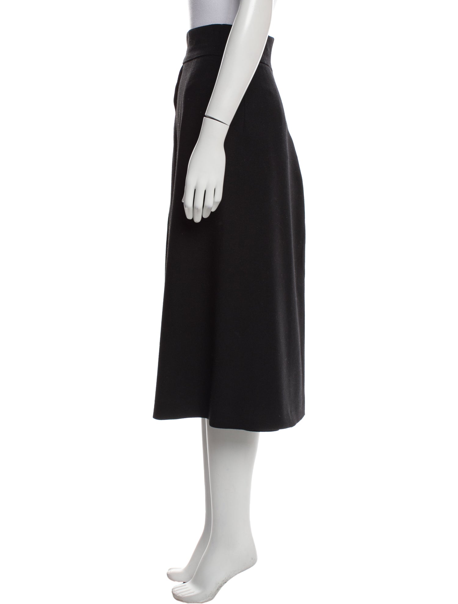 SportMax Virgin Wool Midi Length Skirt