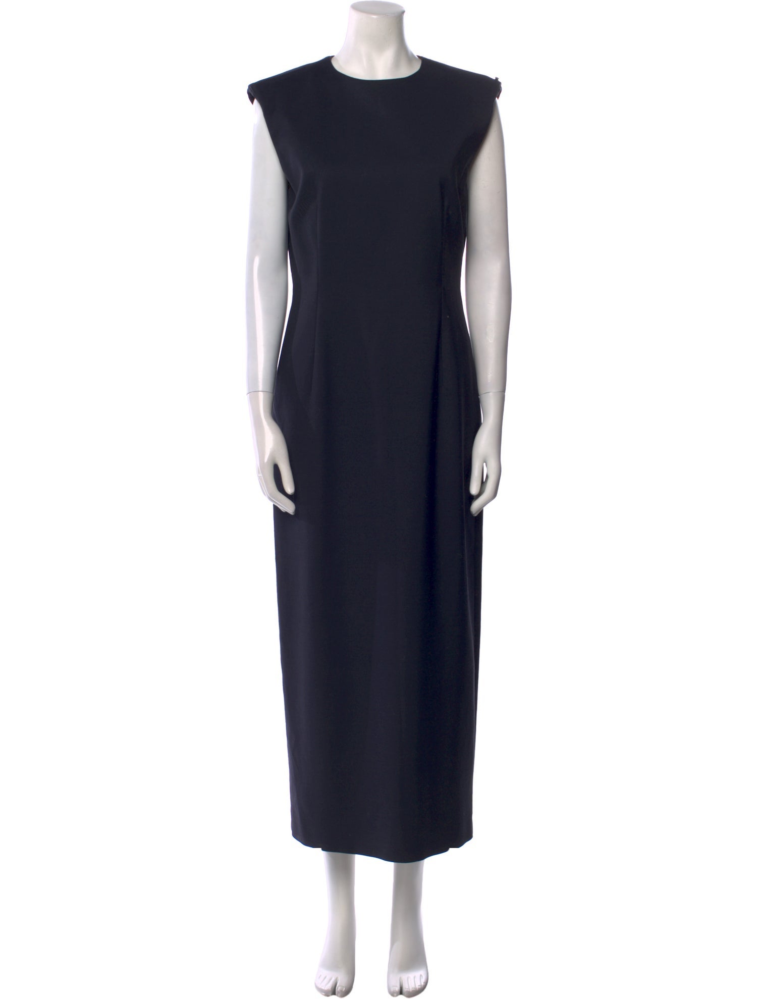SportMax Crew Neck Long Dress