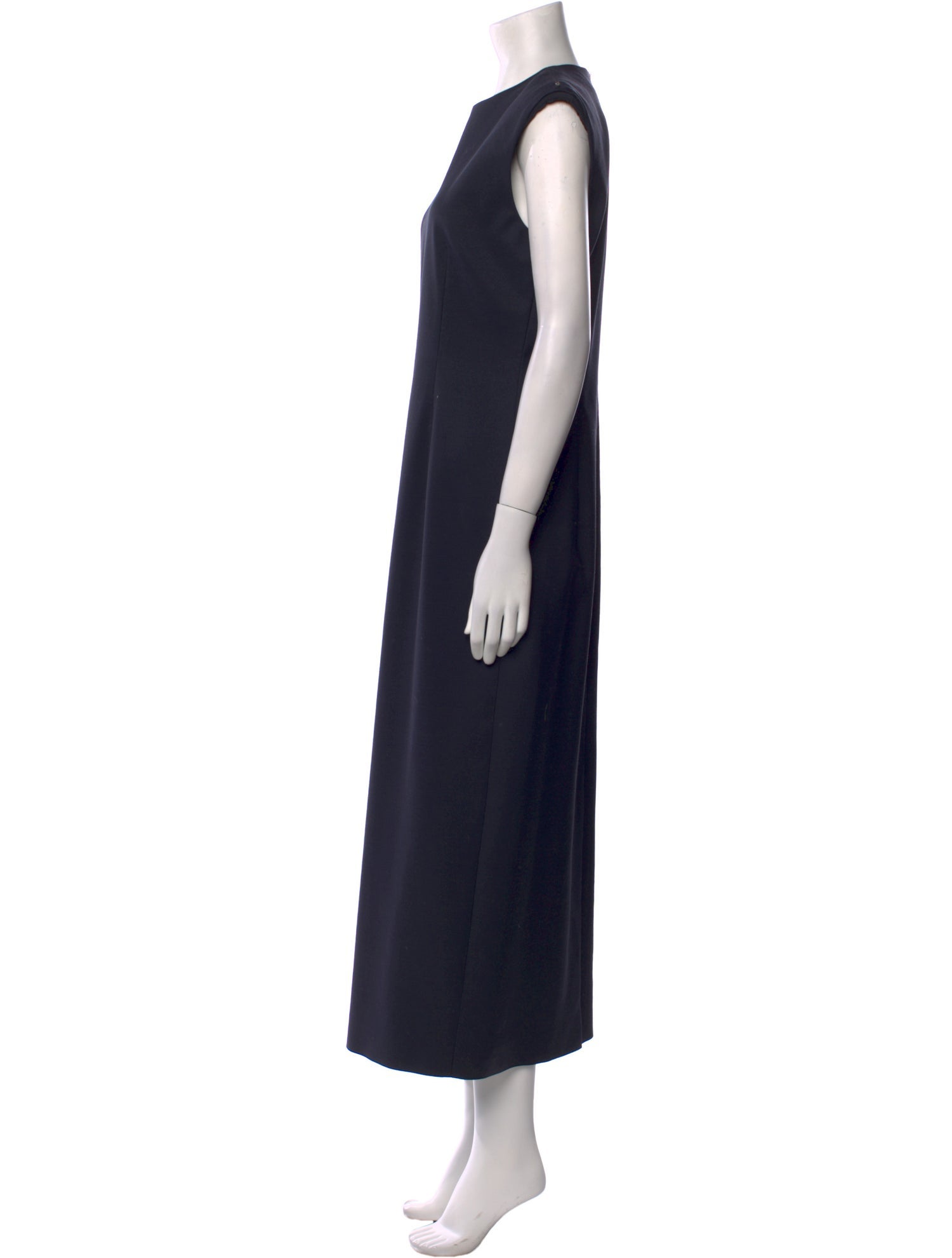 SportMax Crew Neck Long Dress