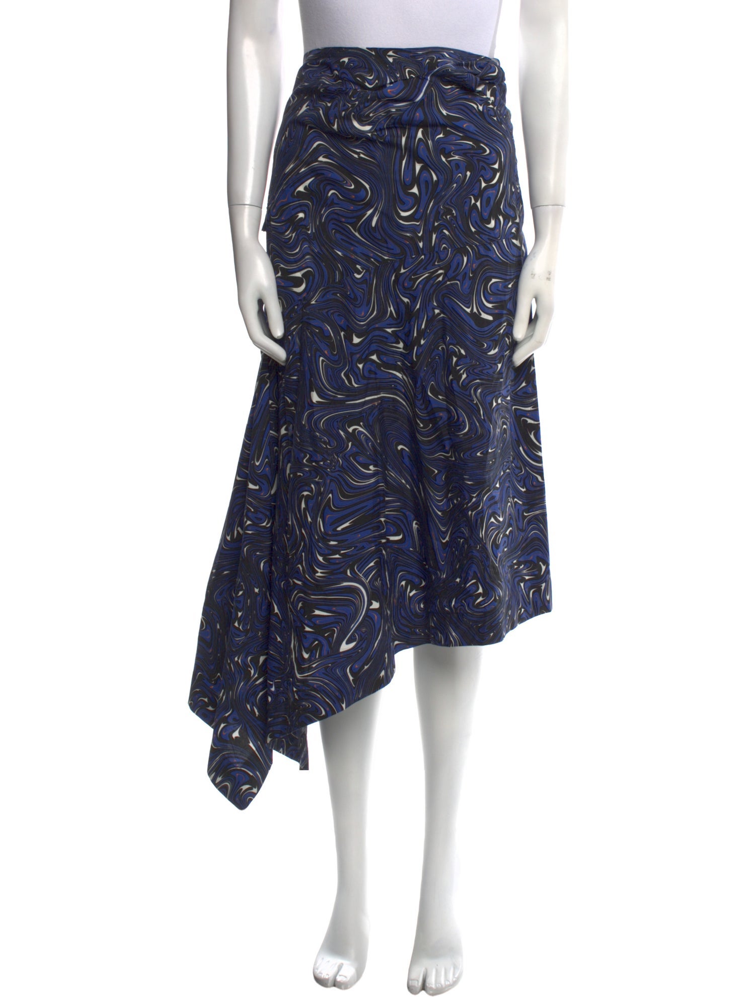 SportMax Striped Midi Length Skirt