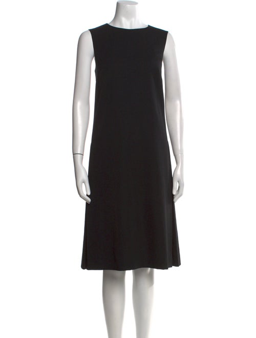 SportMax Virgin Wool Knee-Length Dress