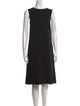 SportMax Virgin Wool Knee-Length Dress