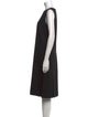 SportMax Virgin Wool Knee-Length Dress