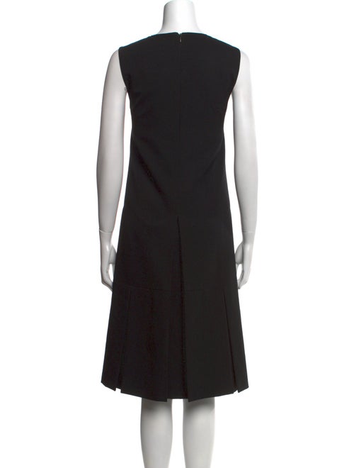 SportMax Virgin Wool Knee-Length Dress