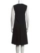 SportMax Virgin Wool Knee-Length Dress