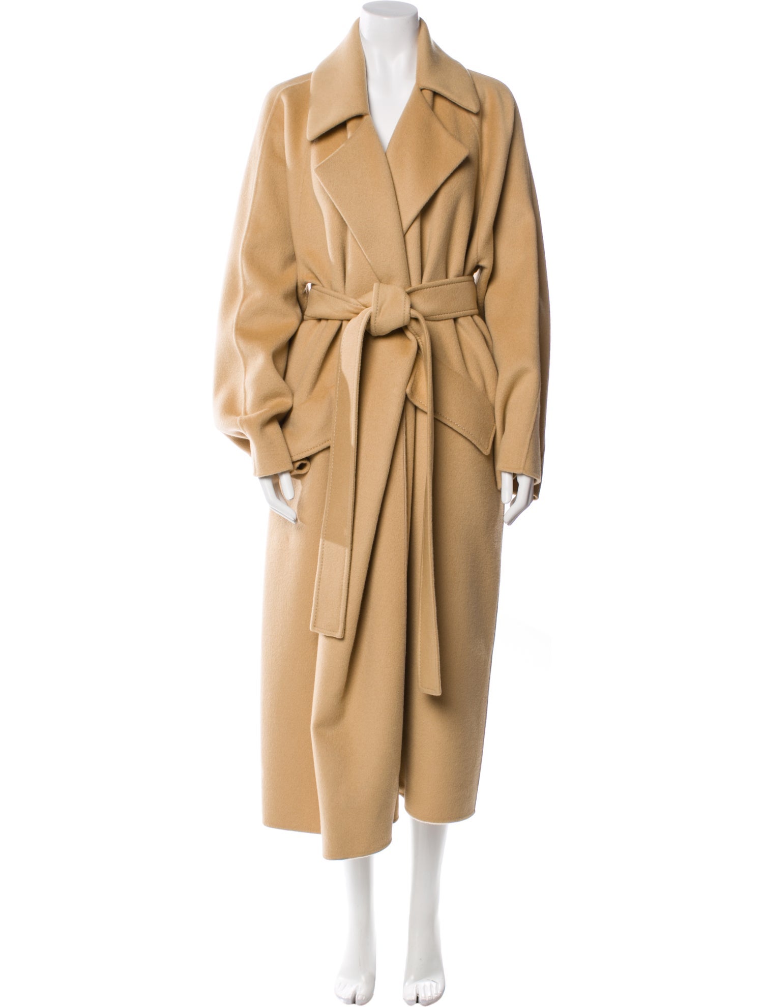SportMax Virgin Wool Trench Coat
