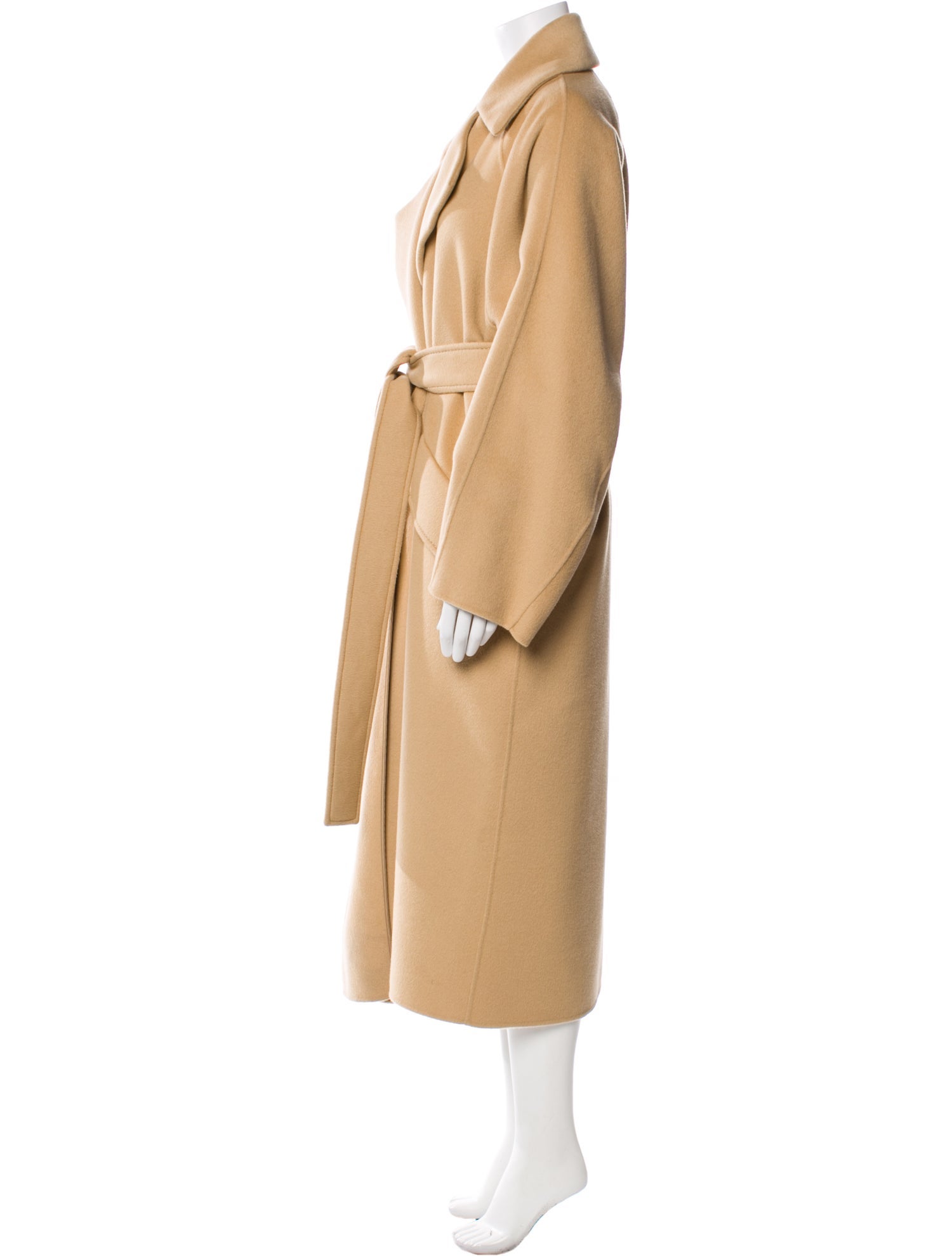 SportMax Virgin Wool Trench Coat