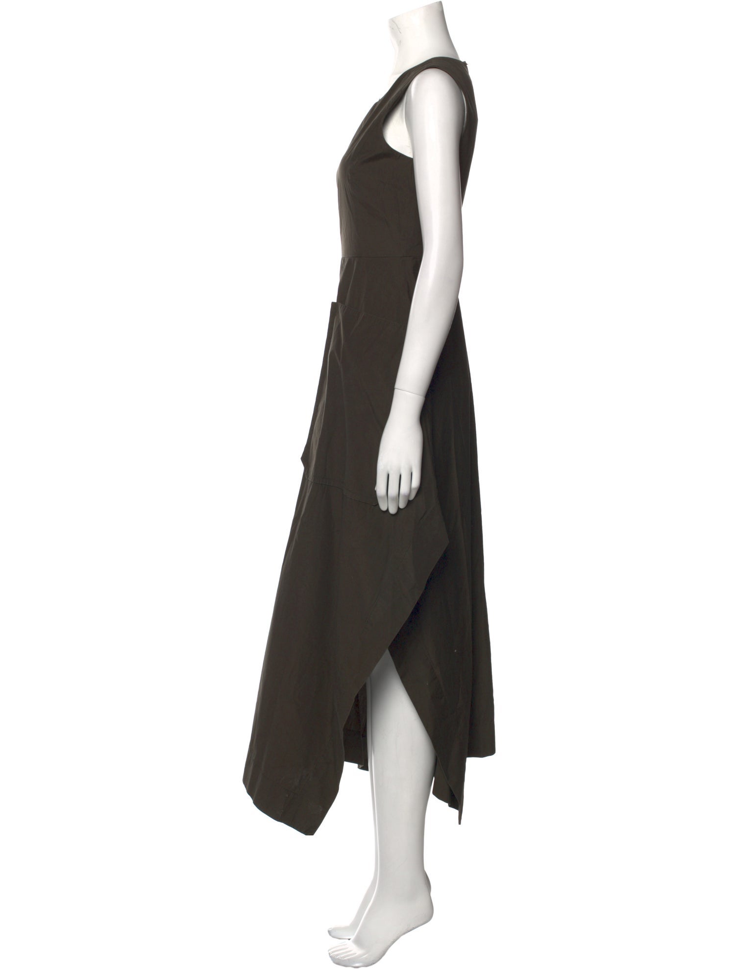 SportMax Scoop Neck Long Dress