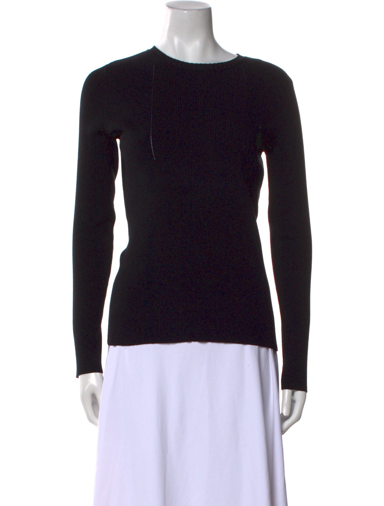 SportMax Crew Neck Long Sleeve Top