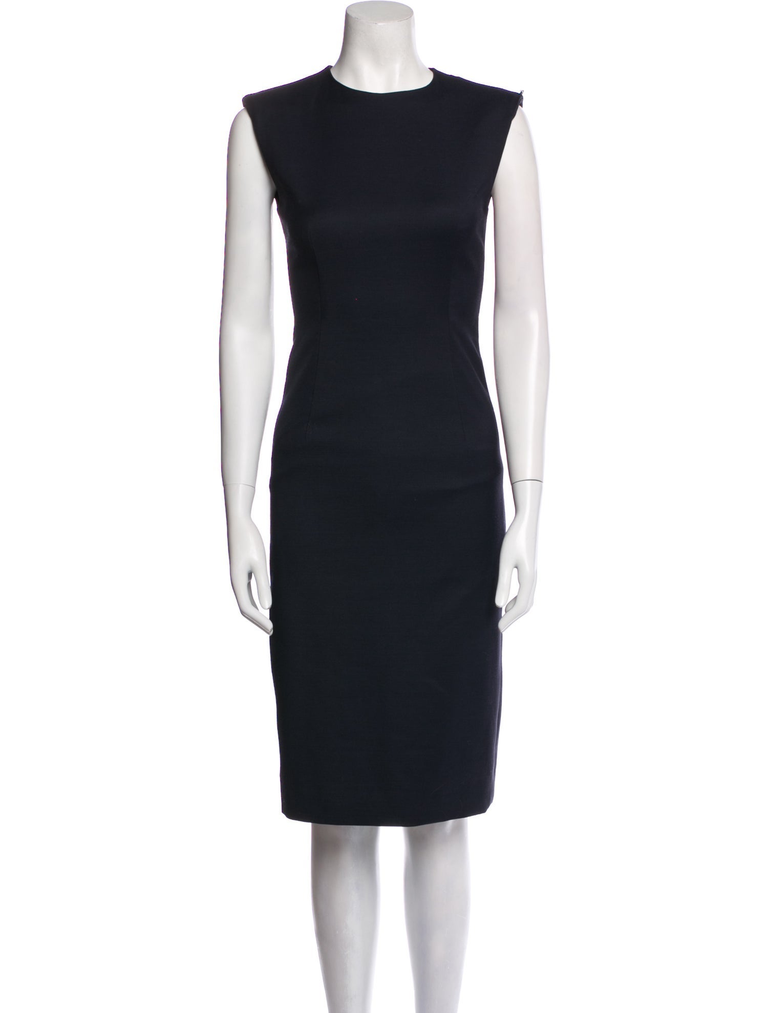 SportMax Crew Neck Knee-Length Dress