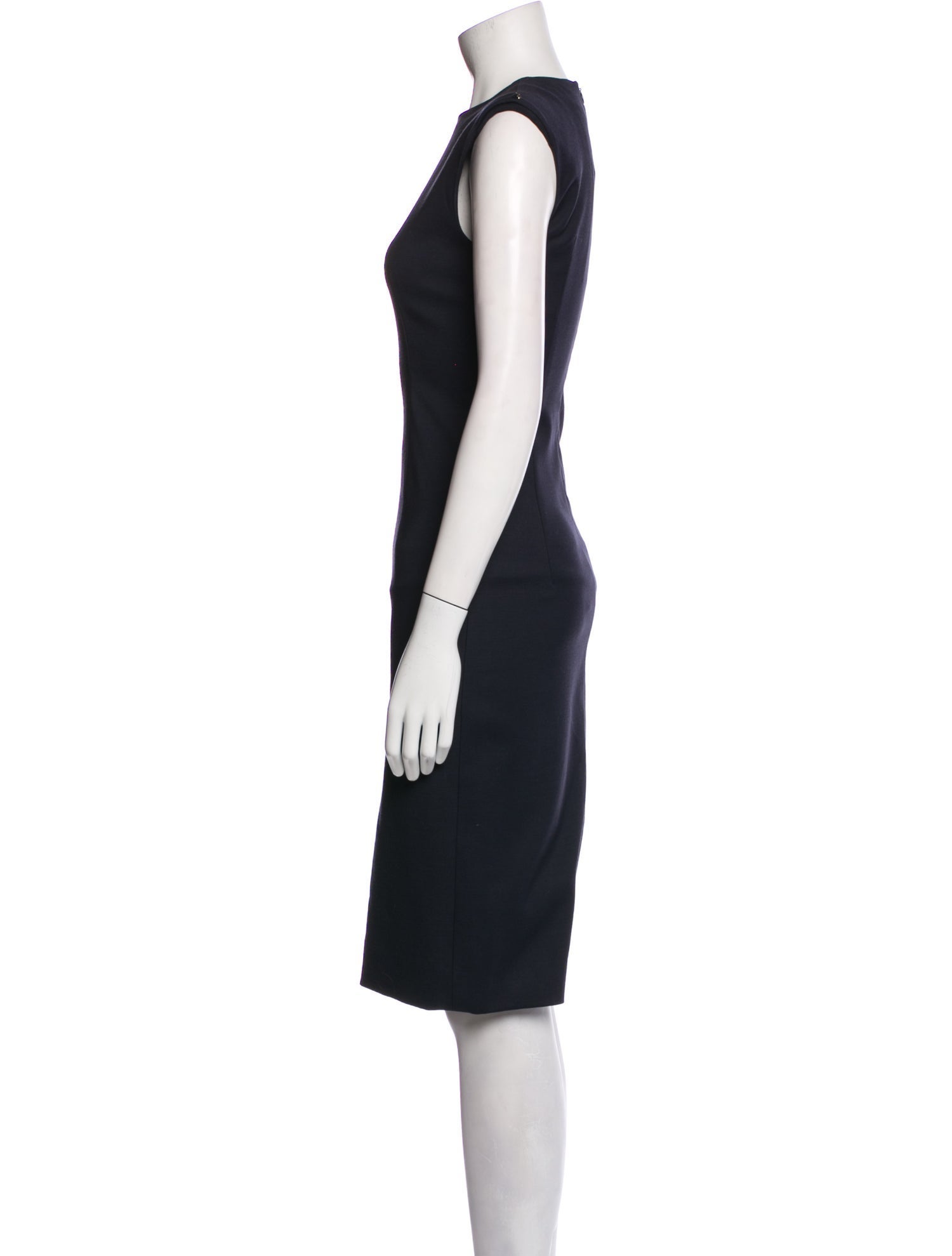 SportMax Crew Neck Knee-Length Dress