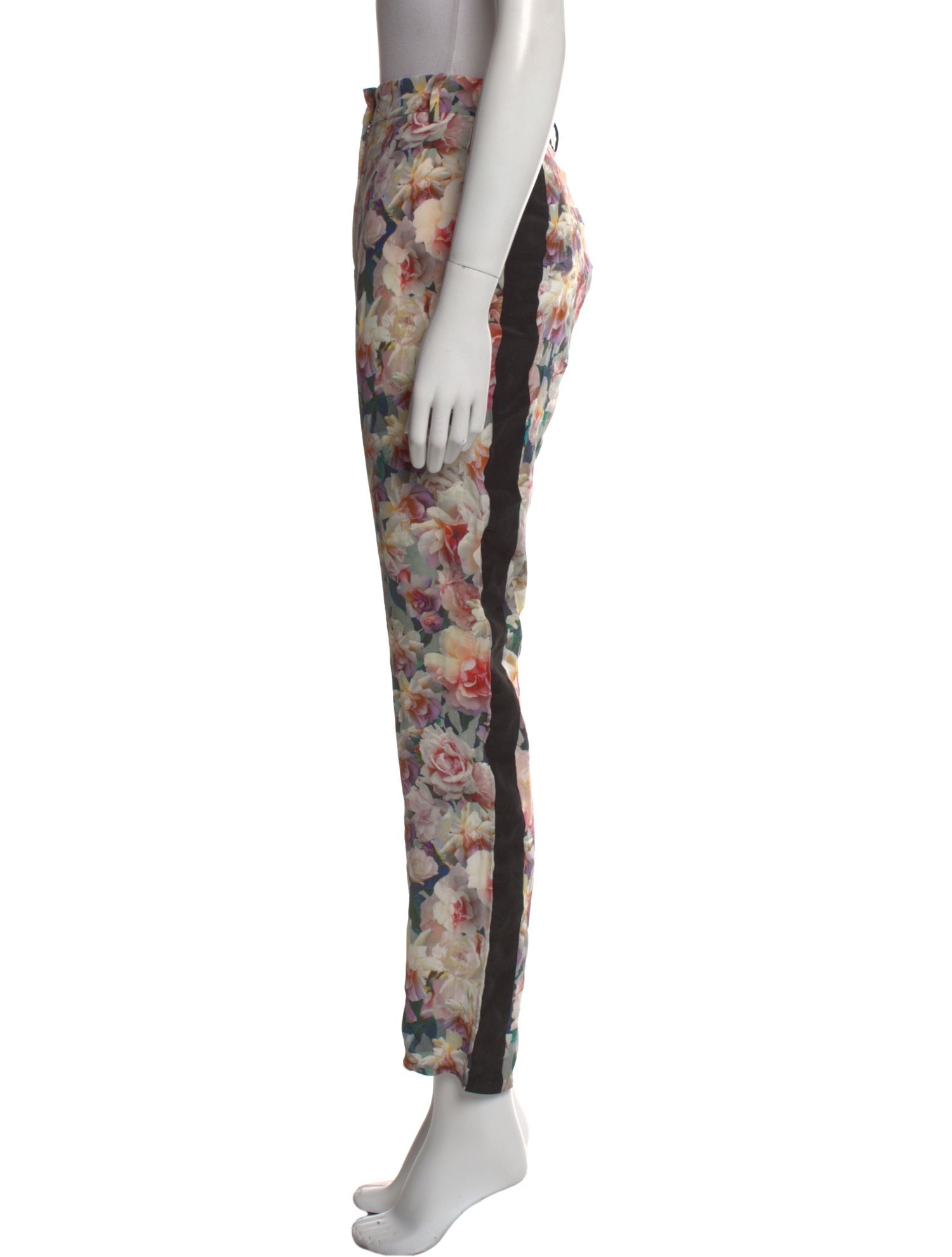 SportMax Silk Straight Leg Pants