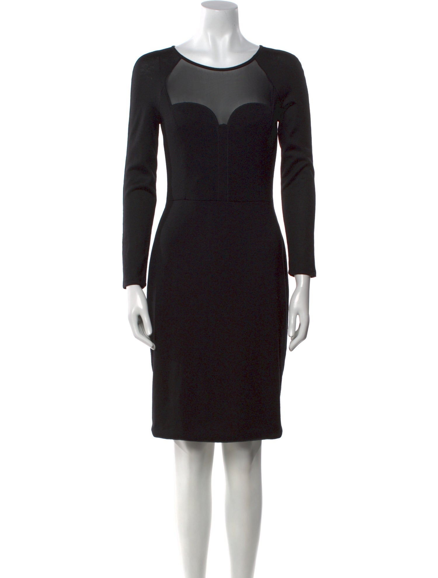 SportMax Crew Neck Mini Dress