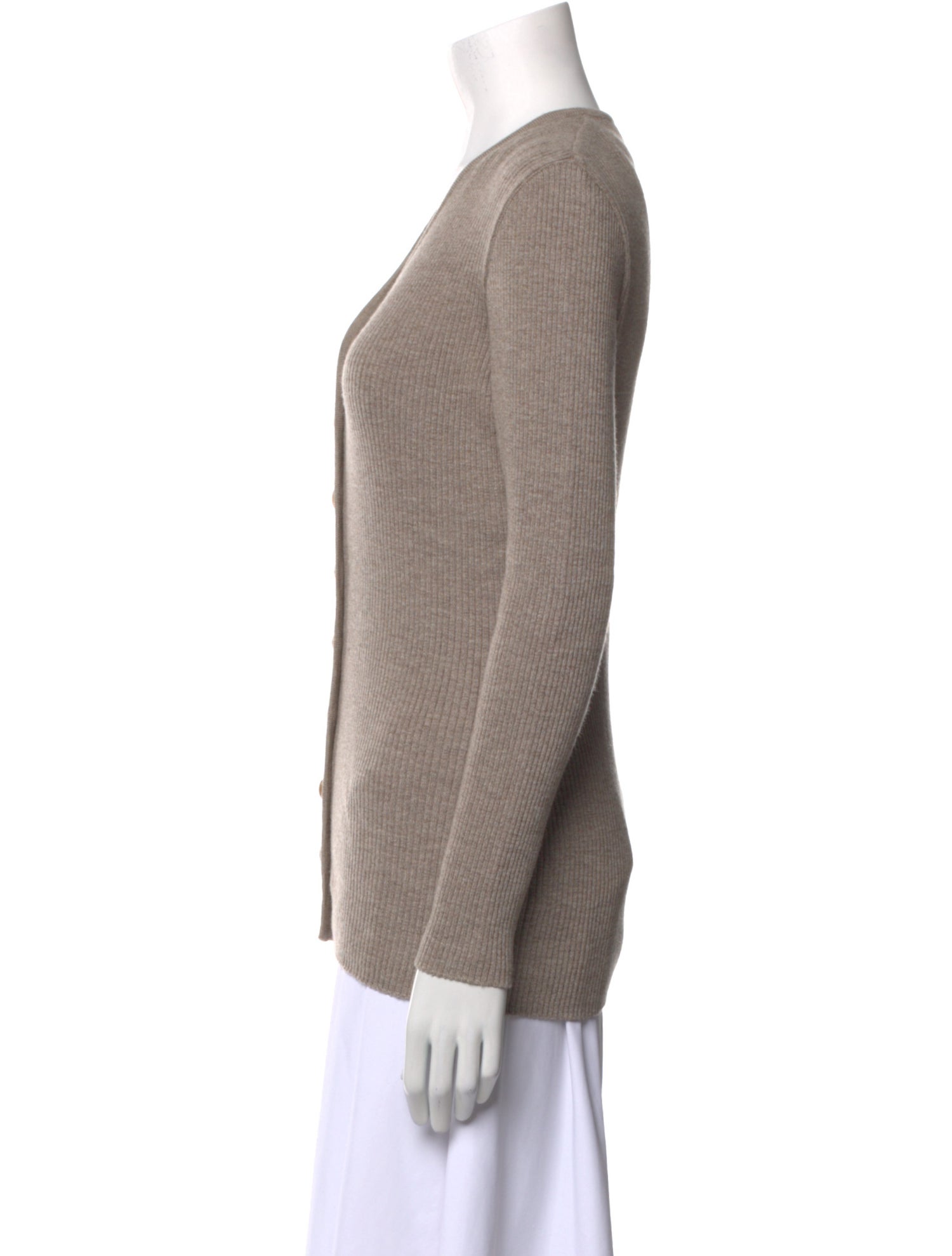 SportMax Virgin Wool V-Neck Sweater