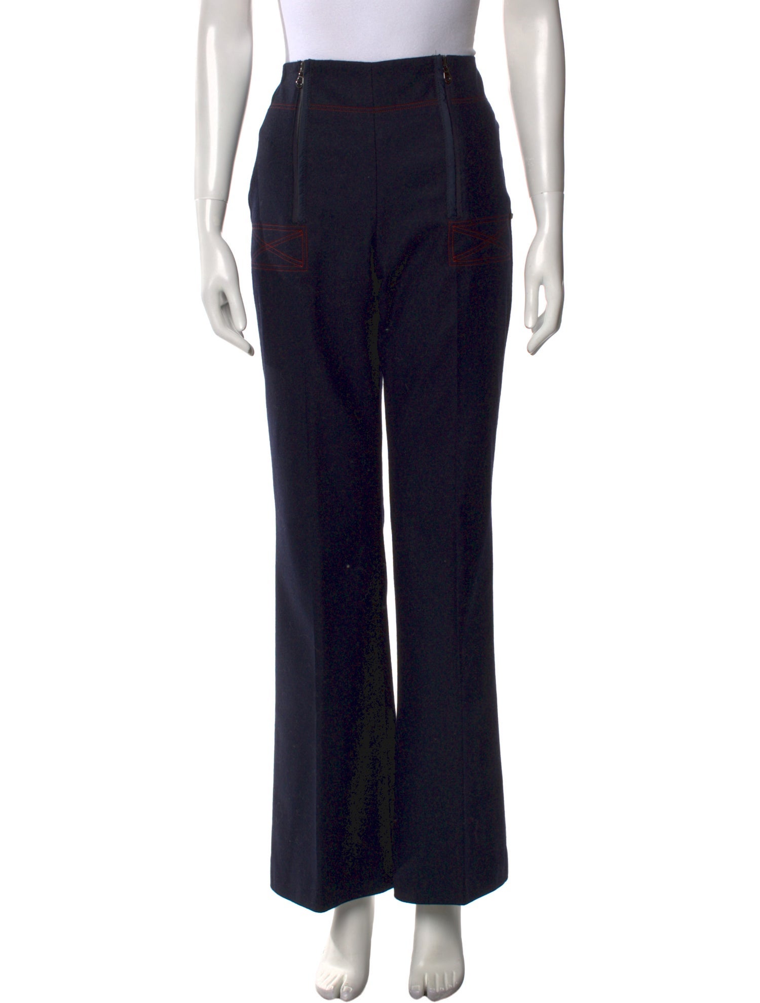 SportMax Virgin Wool Wide Leg Pants