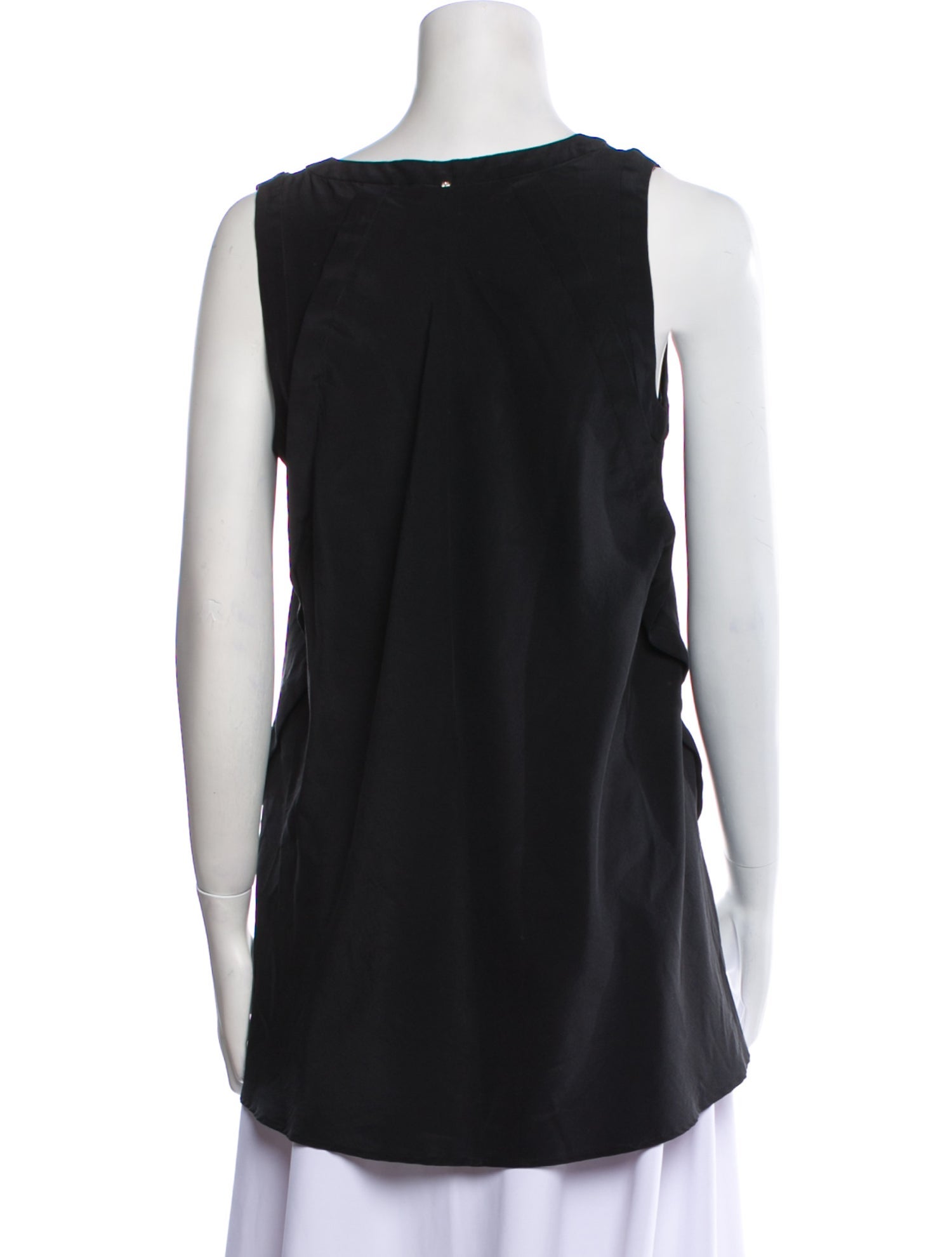 SportMax Silk V-Neck Blouse