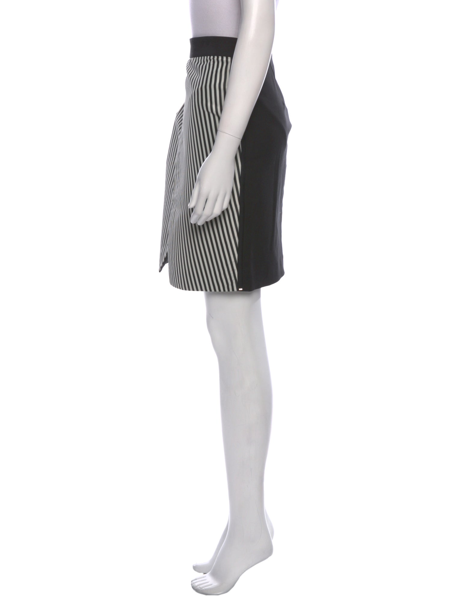 SportMax Striped Knee-Length Skirt