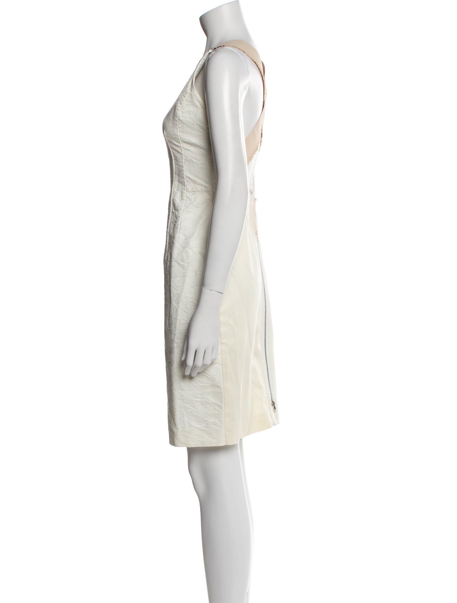 SportMax Scoop Neck Knee-Length Dress