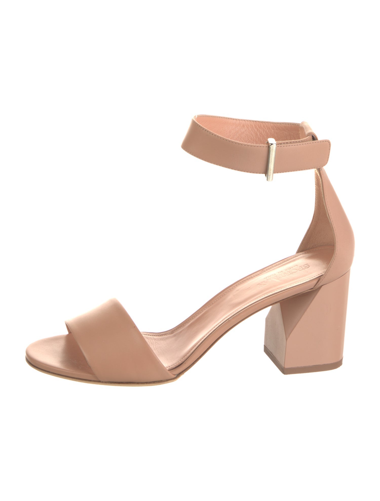 SportMax Leather Sandals
