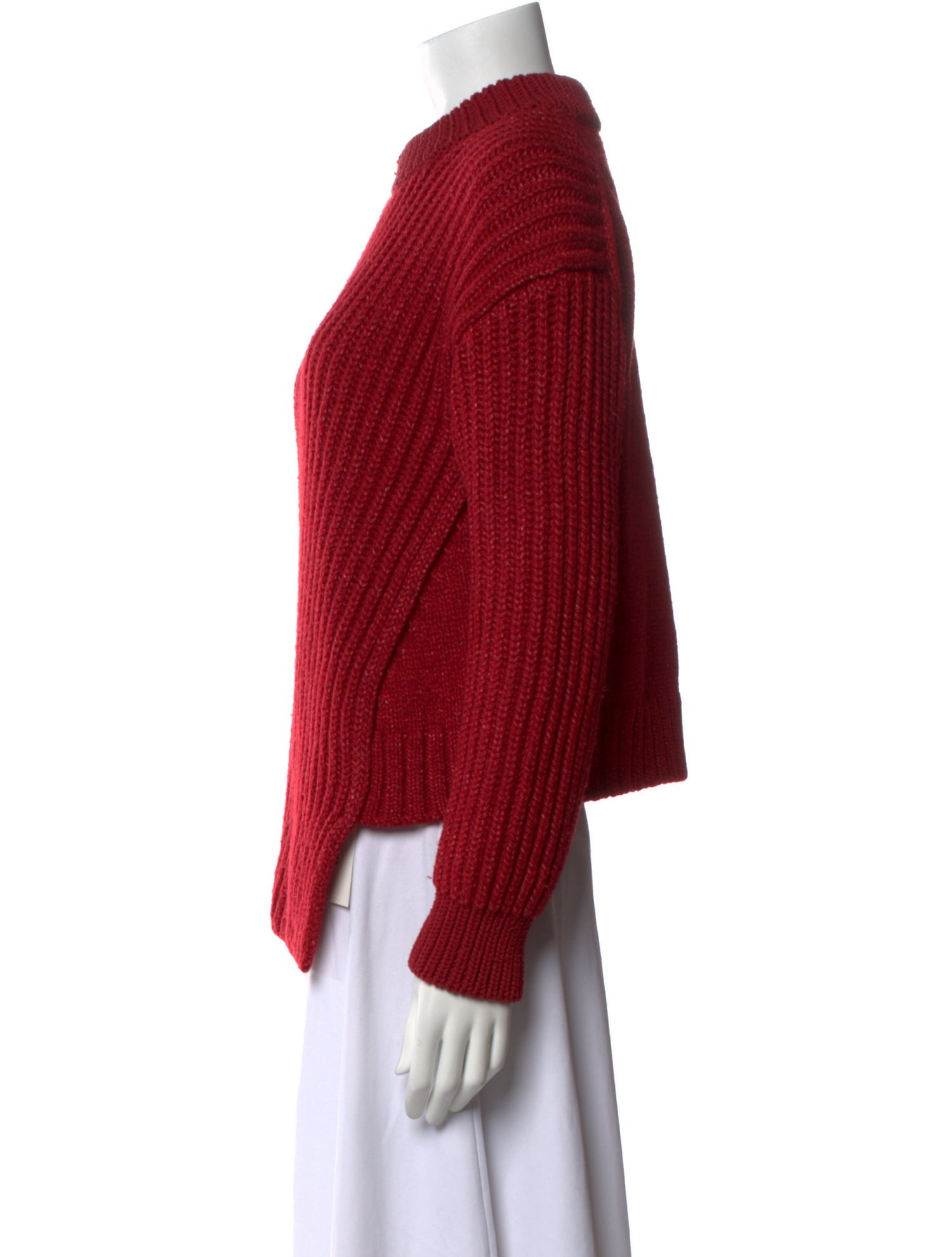 SportMax Virgin Wool Mock Neck Sweater