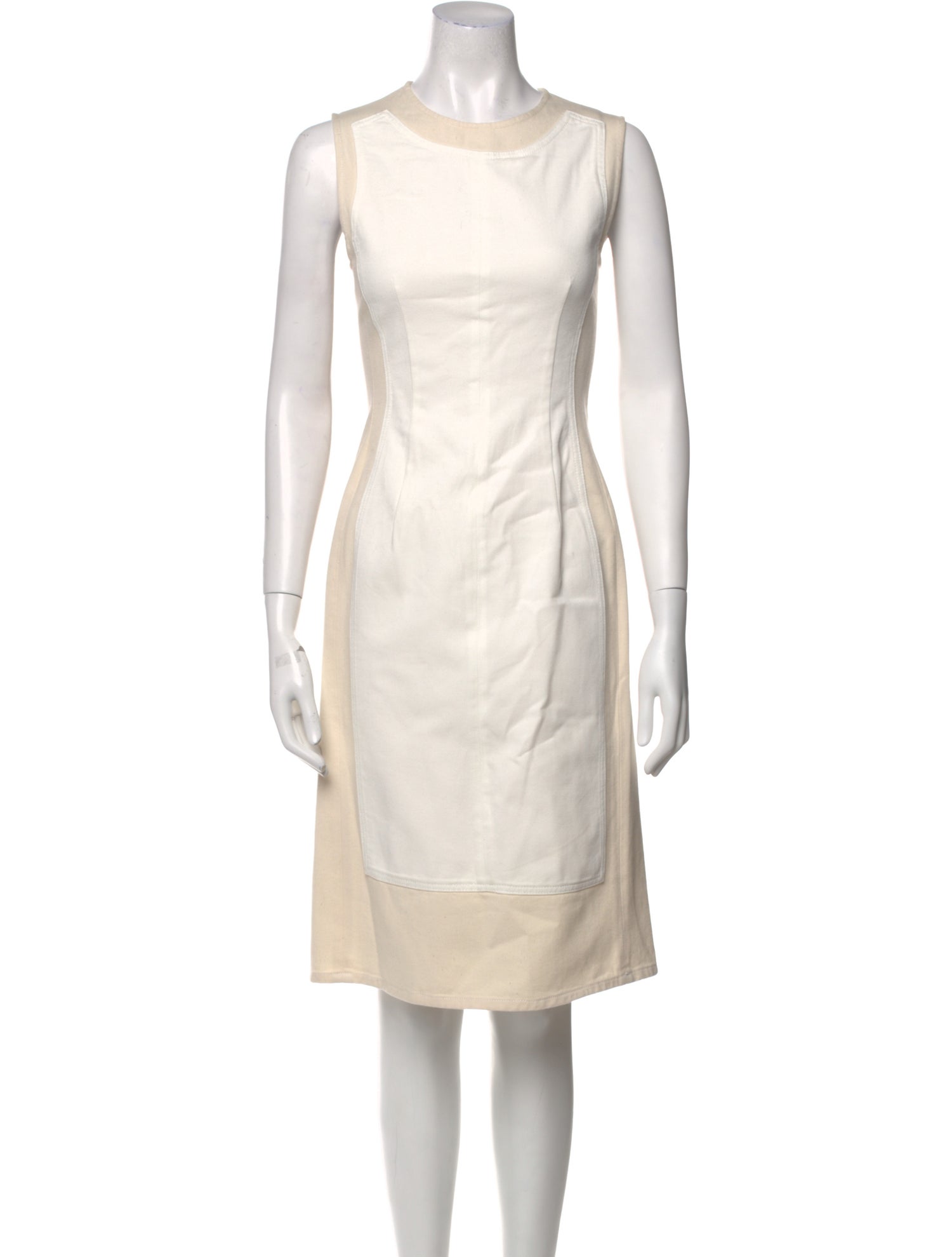 SportMax Crew Neck Knee-Length Dress