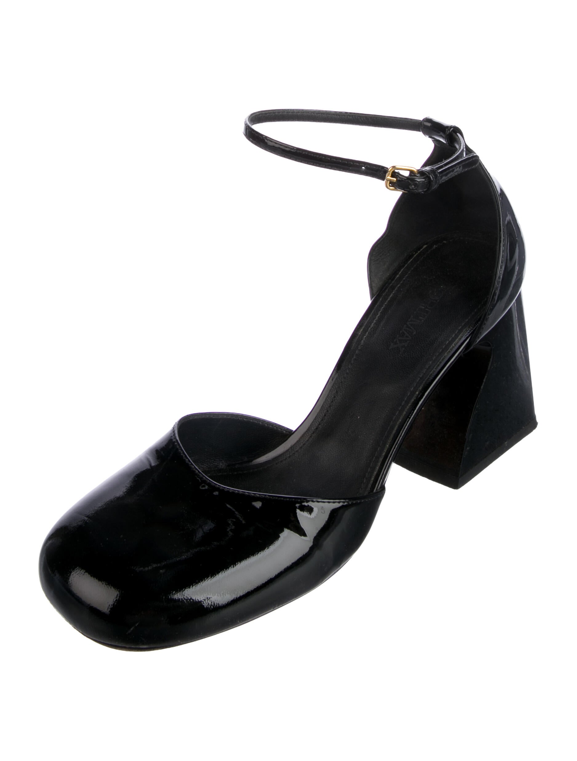 SportMax Patent Leather D'Orsay Pumps