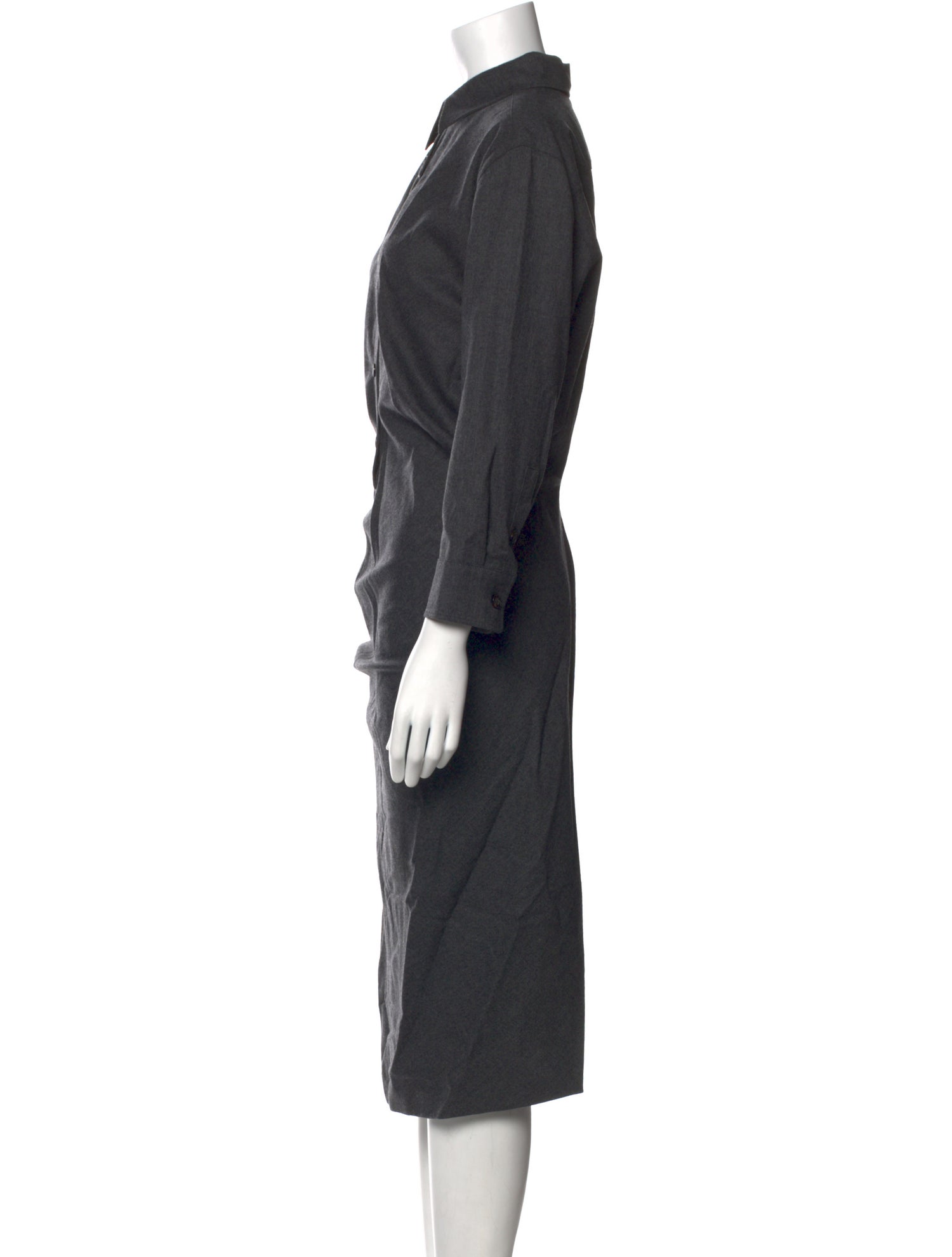 SportMax Virgin Wool Midi Length Dress w/ Tags