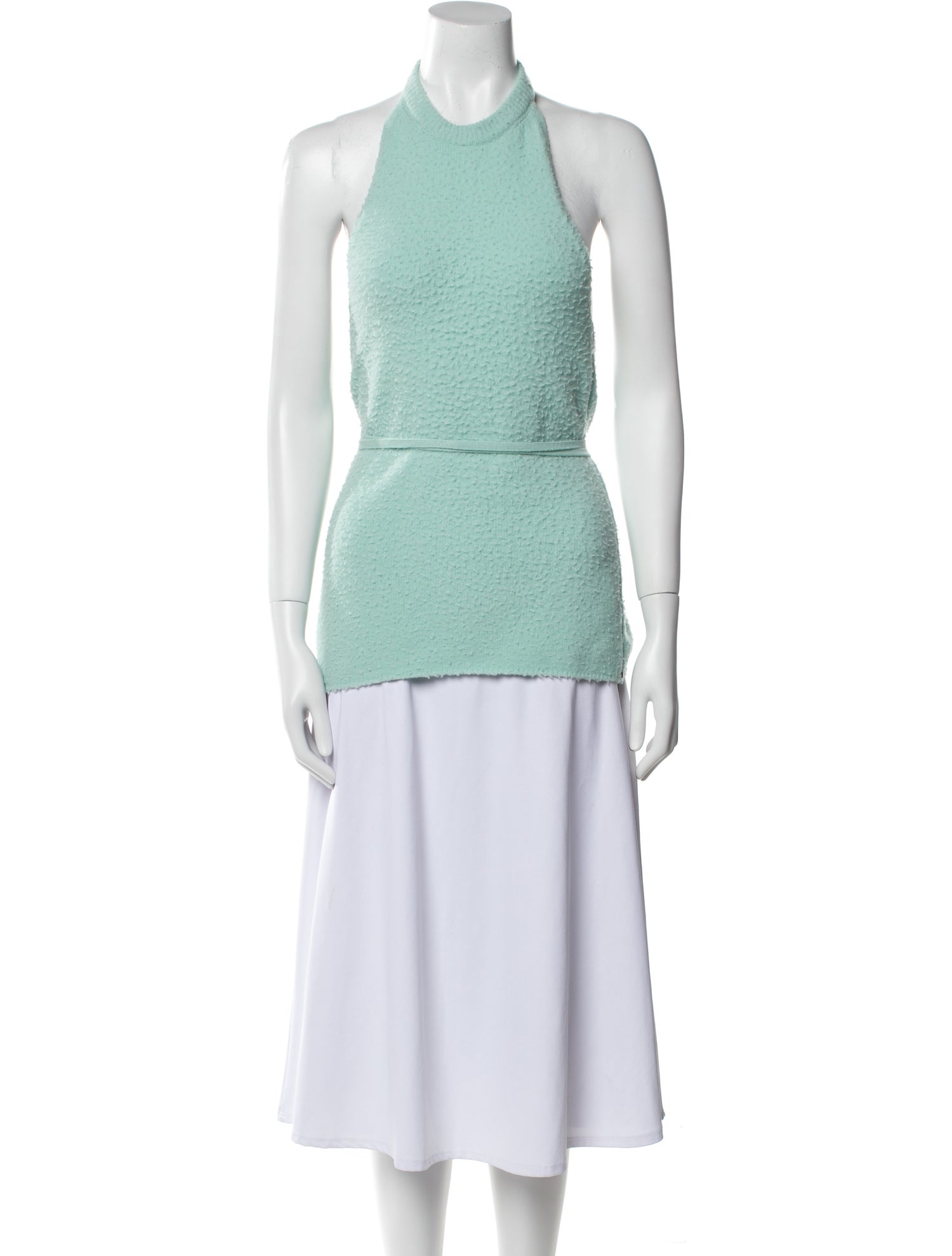 SportMax Wool Halterneck Top