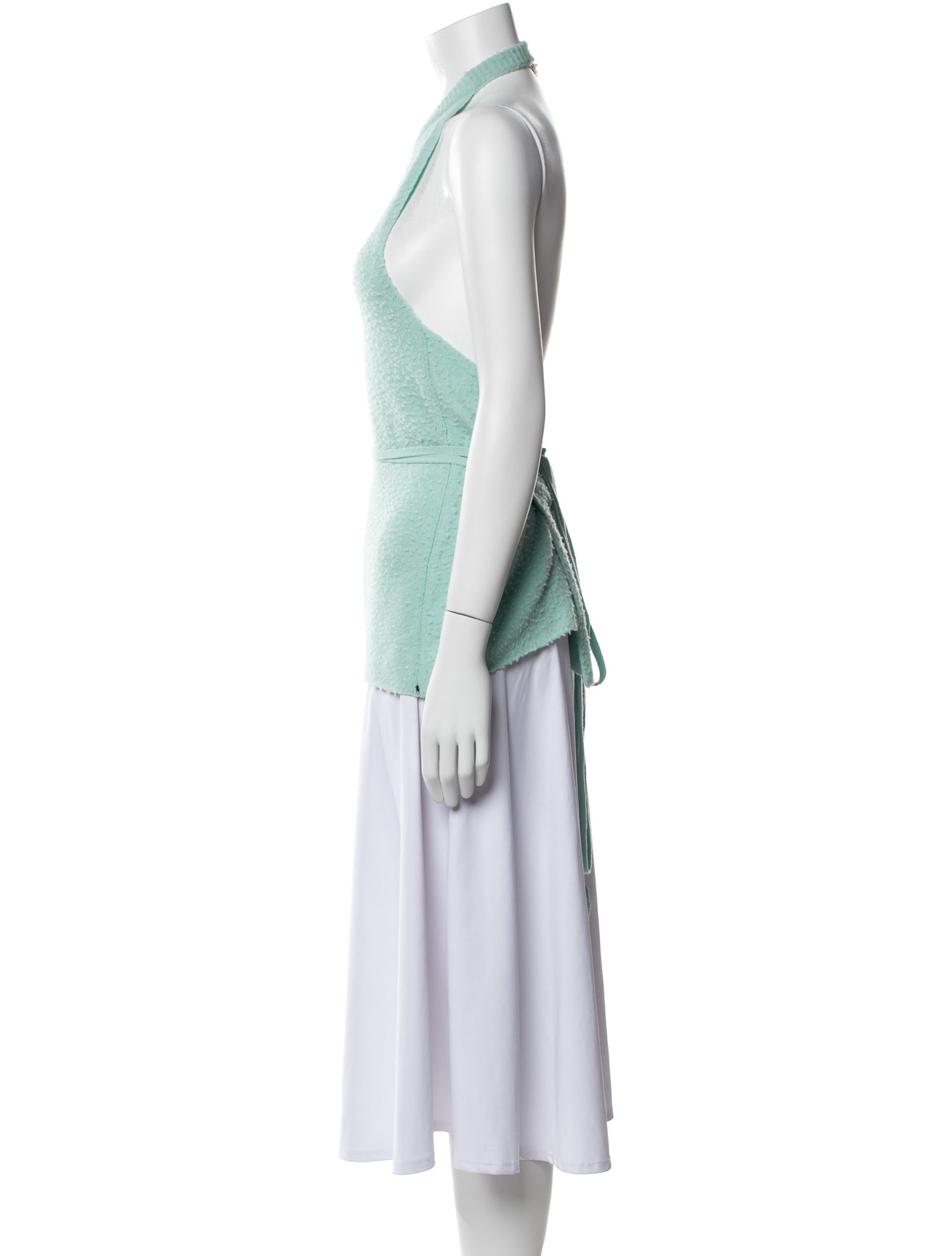 SportMax Wool Halterneck Top