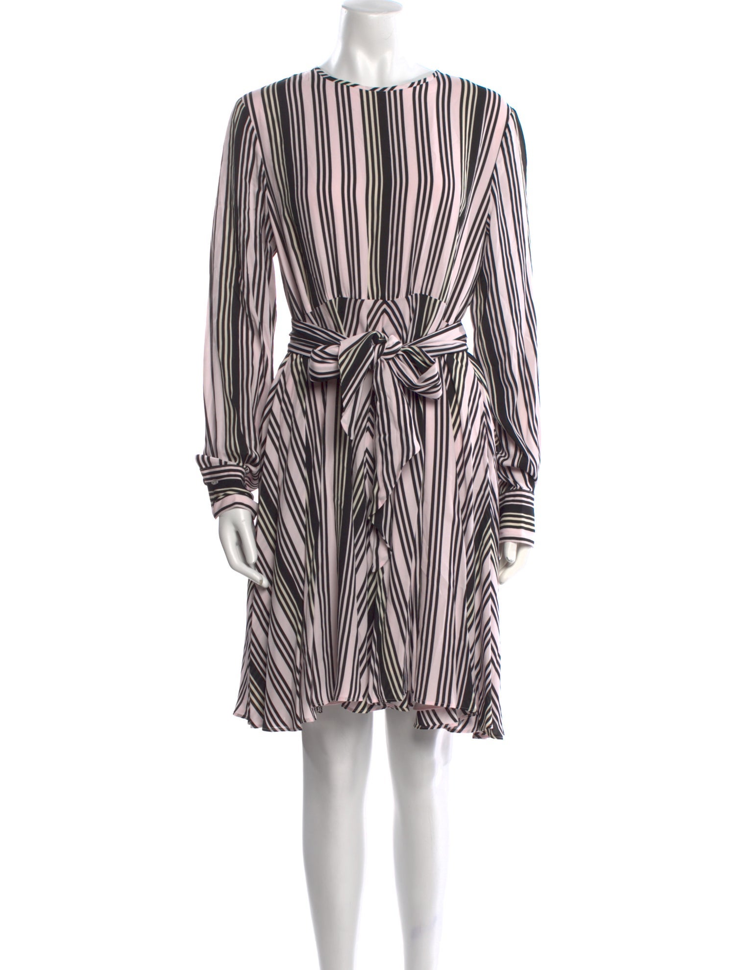 SportMax Striped Knee-Length Dress w/ Tags