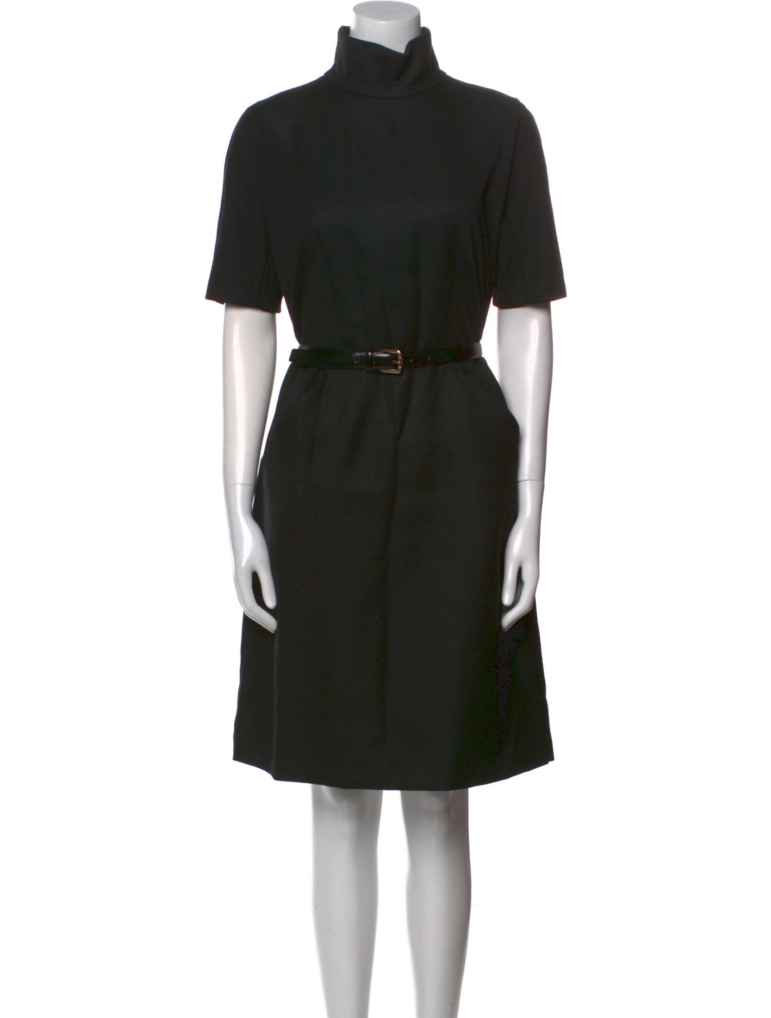 SportMax Virgin Wool Knee-Length Dress