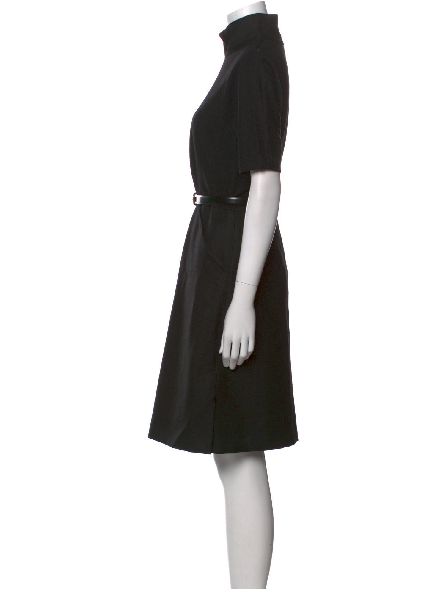 SportMax Virgin Wool Knee-Length Dress